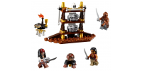 LEGO  PIRATES DES CARAIBES  La cabine du capitaine 2011